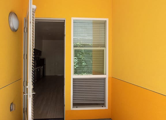 Sample Unit: Front Door of Unit