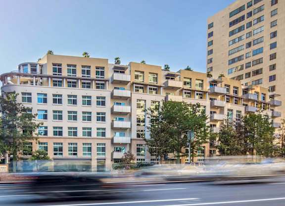 Exterior Front Façade at Wilshire Margot, California