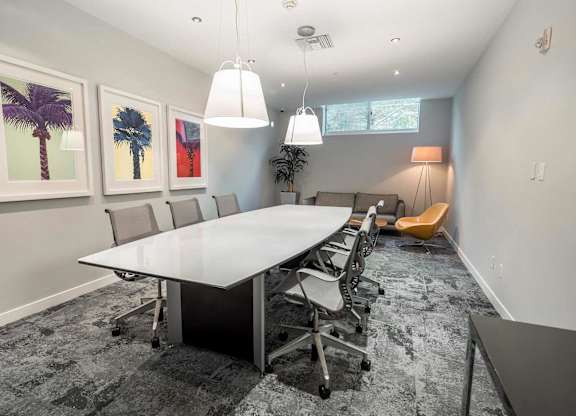 Conference Room at Wilshire Margot, Los Angeles California