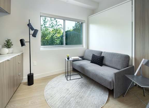 Living Area at Wilshire Margot, Los Angeles, CA 