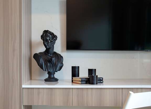 Artwork-Statue at The Aster, Los Angeles, CA