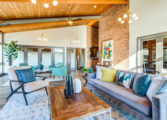 Community clubhouse at fifty9 Grove Apartments, Naperville, 60563