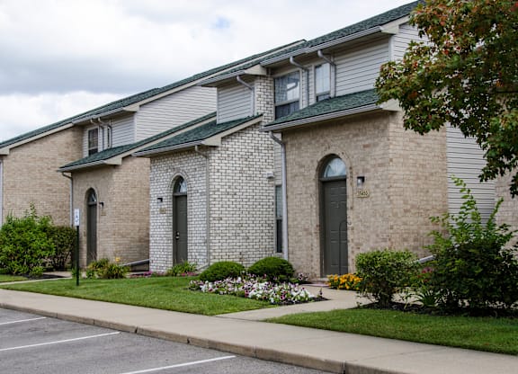Exterior View of house at Woodland Meadows, Clinton Township, Michigan