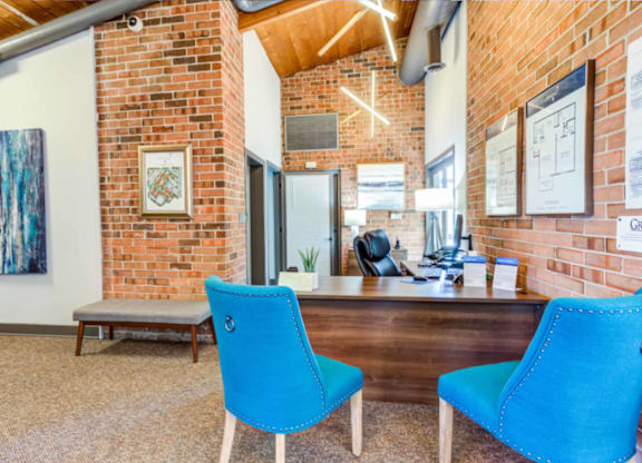 Leasing office at fifty9 Grove Apartments, Naperville, IL, 60563