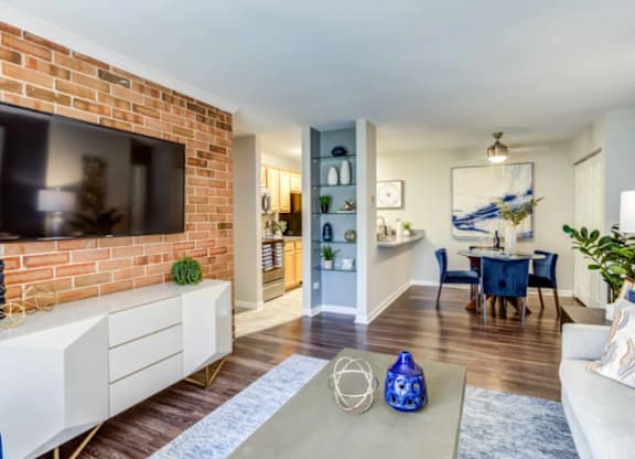 Graceful Living Area at fifty9 Grove Apartments, Naperville