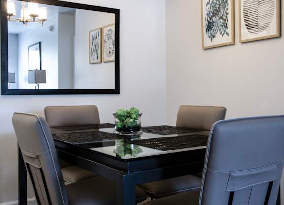 Dining Table at Pine Ridge Apartments, Michigan