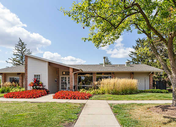 Exterior view of house at fifty9 Grove Apartments, Naperville, Illinois