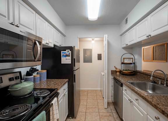 Kitchen Cabinetry at Pine Ridge Apartments, Rochester Hills, 48307