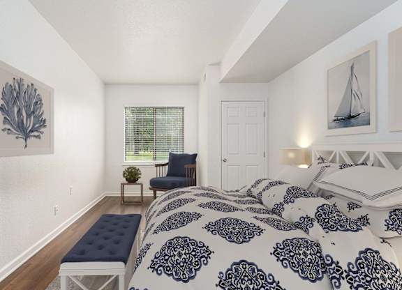 Cozy Bedroom at Woodland Meadows, Clinton Township, Michigan