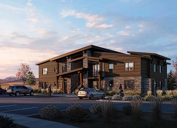 Liberty Sage Apartments, Park City, Utah, Studio, 1, 2 and 3 bedroom apartments, outdoor rendering