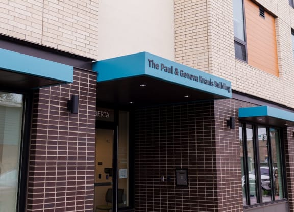 a building with a sign that reads the post  commonwealth court building