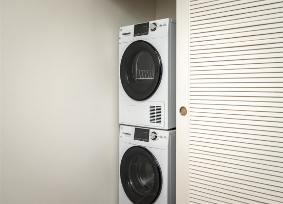 washer and dryer