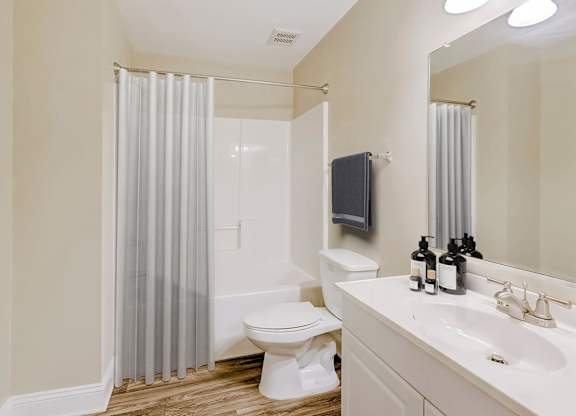 Vanity Lights at Brandemere Apartment Homes, Winston Salem, North Carolina