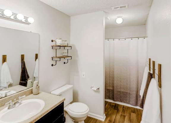 Vanity Lights at Brandemere Apartment Homes, Winston Salem, NC