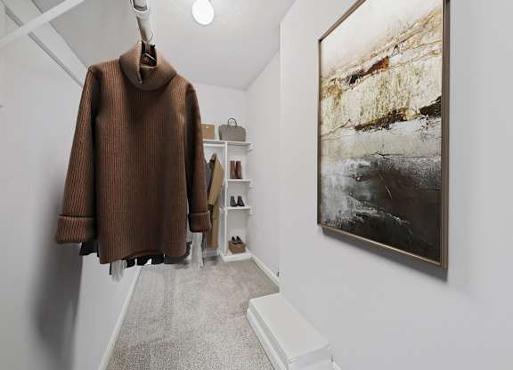 Closet at Brandemere Apartment Homes, Winston Salem