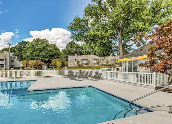 Pool at Brandemere Apartment Homes, Winston Salem, North Carolina