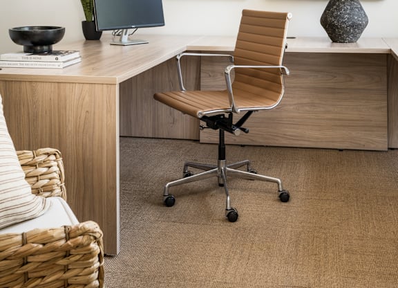 Home Office at Bridges at Mallard Creek Apartment Homes, Charlotte, 28269
