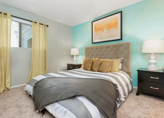Private Master Bedroom at Bridges at Mallard Creek Apartment Homes, North Carolina