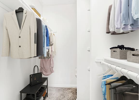 Walk-In Closets And Dressing Areas at Bridges at Mallard Creek Apartment Homes, Charlotte, NC, 28269