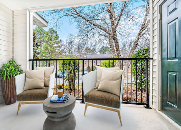 Balcony And Patio at Caveness Farms Apartments, North Carolina 