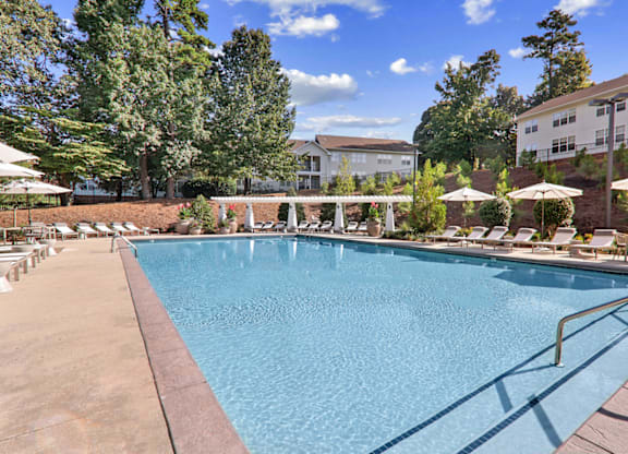 Swimming Pool at Caveness Farms Apartments, North Carolina 