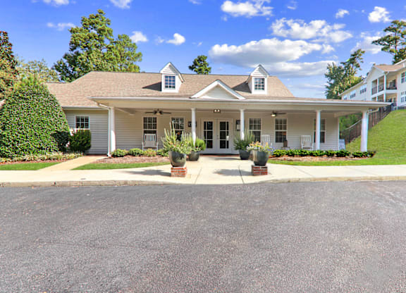 Large Driveway at Caveness Farms Apartments, Wake Forest 