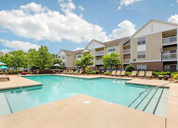 Sparkling Pool at The Grayson Apartment Homes, Charlotte, 28262