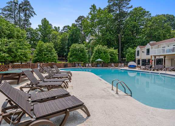 swimming pool with sundeck