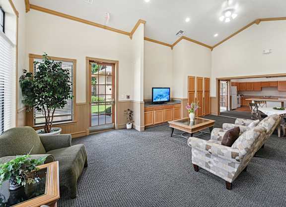 leasing office with lounge area