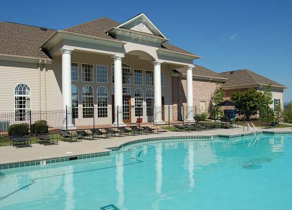 Sparkling Pool at Woodland Park Apartment Homes, Greensboro