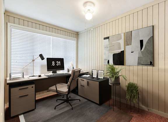 Work Space at Woodlyn on the Green Apartment Homes, Cary