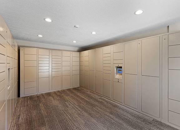 Package Room at Campo Basso Apartment Homes, WA 98087
