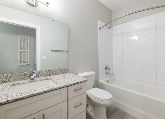 Second Bathroom with tub at Griffin Weston, Cary, North Carolina