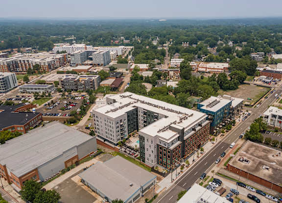 Mid-rise community in downtown durham