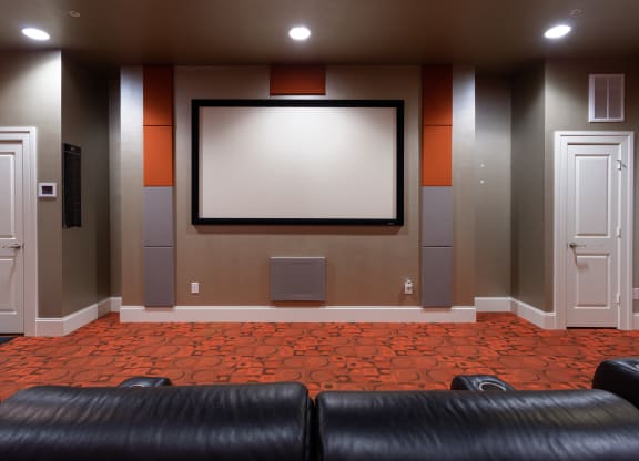 Movie Theatre at The Villagio Apartments, North Carolina, 28303