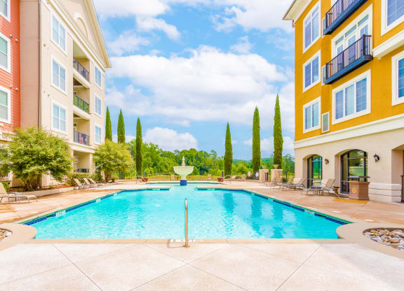Pool view of the Villagio  at The Villagio Apartments, North Carolina
