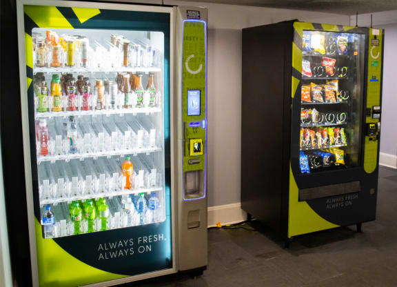 a vending machine at The Aspen, Virginia, 22305