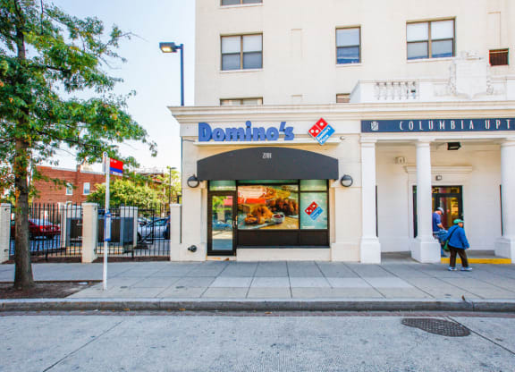 Dominos Exterior View at Columbia Uptown, Washington, 20009