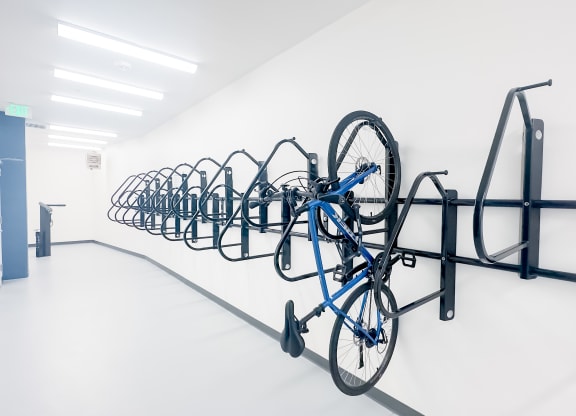 Bike Storage at Makers Rise, Herndon Virginia  