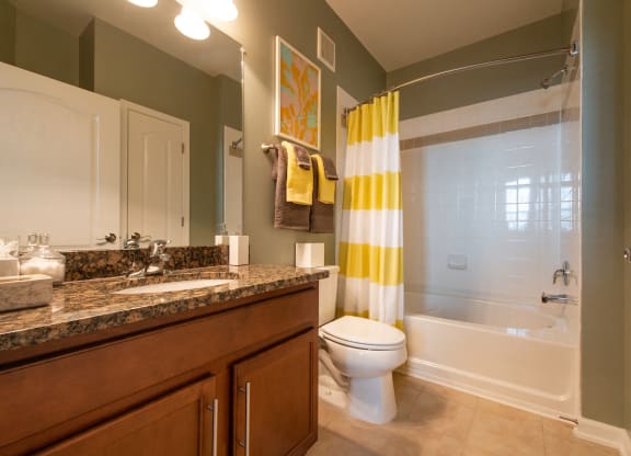 Custom Vanity Lighting at Kensington Place, Woodbridge, Virginia