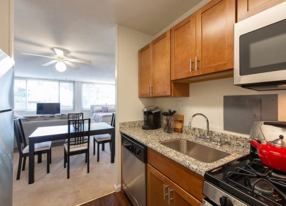 Modern Kitchen at The Aspen, Alexandria, VA, 22305