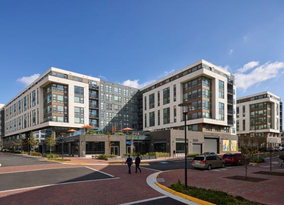 Exterior Street at Makers Rise, Virginia  