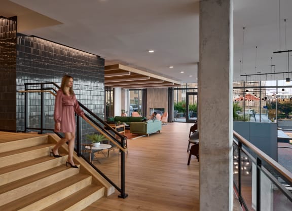 Lobby Lounge at Makers Rise, Herndon, VA 20171  