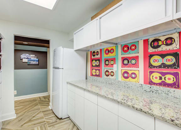Leasing Office Kitchen 1 at Park Georgetown, Arlington, Virginia