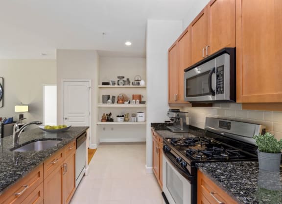 Kitchen at The Mark at Dulles Station, Virginia