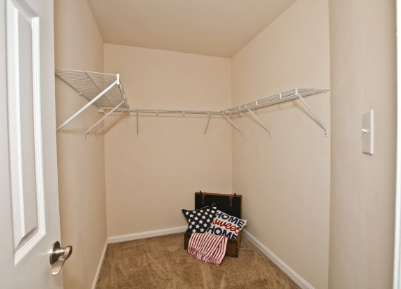 Master Bedroom Closet at Saratoga Square, Virginia