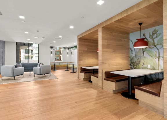Seating Area 2nd Floor at Makers Rise, Herndon, VA 20171  