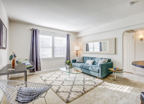 Model apartment at Myerton, Arlington