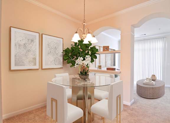 Lavish dining area at Broadlands Apartments, Ashburn