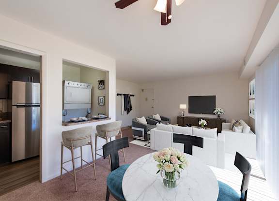 Living room view at Middletown Valley, Maryland